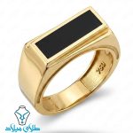 خرید انگشتر طلا مردانه کد4