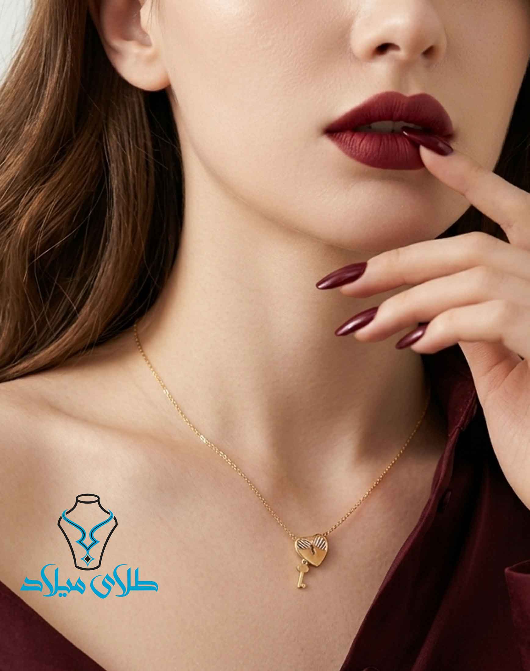 خرید گردنبند طلا میها