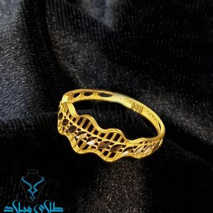 انگشتر طلا مینارا