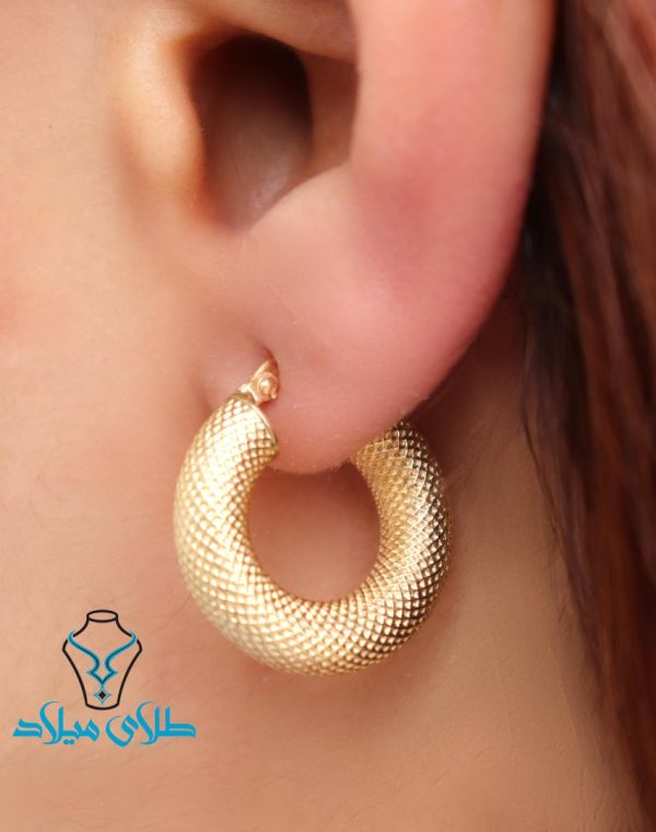 خرید گوشواره حلقه ای میرنا