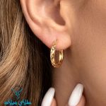 خرید گوشواره حلقه ای مایلا