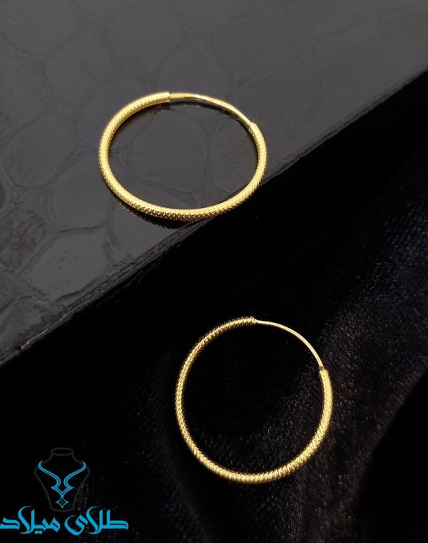 خرید گوشواره حلقه ای نازیلا