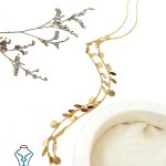 خرید گردنبند طلا پولکی کد 26