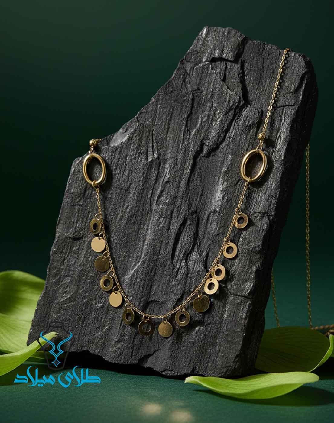 خرید گردنبند طلا کد34 از میلاد زر