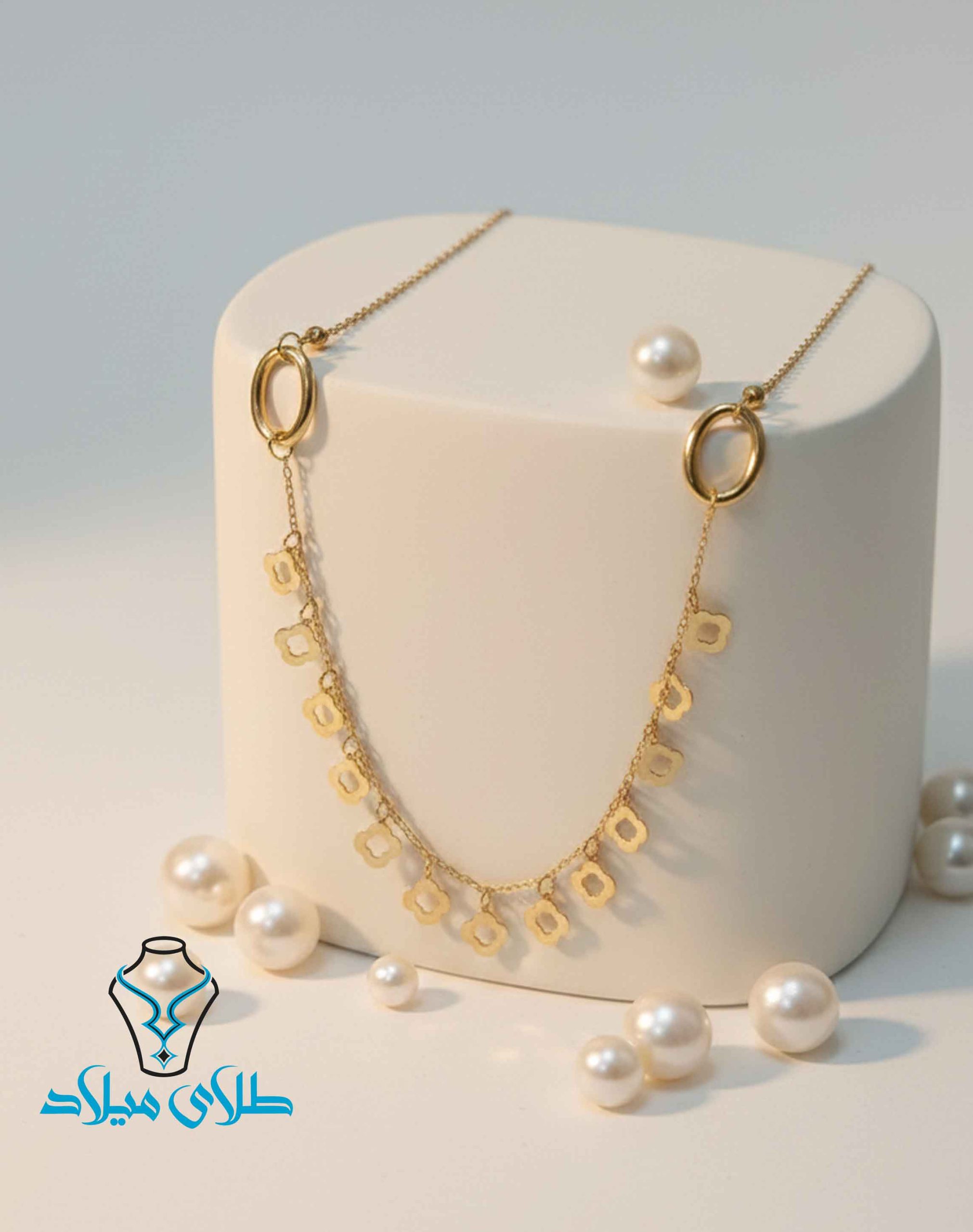 خرید گردنبند طلا کد35 از میلاد زر