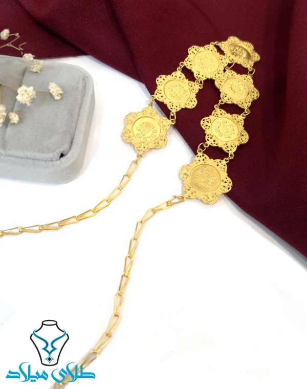 گردنبند کد4 سکه ای