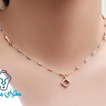 خرید گردنبند کد11 طلا میلاد