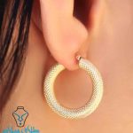 گوشواره حلقه ای نیلدا شیک