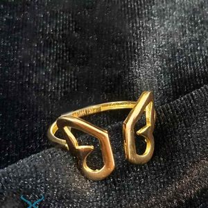 خرید انگشتر طلا پروانه