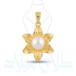 خرید پلاک طلا مرواریدی کد44 از سایت میلادزر