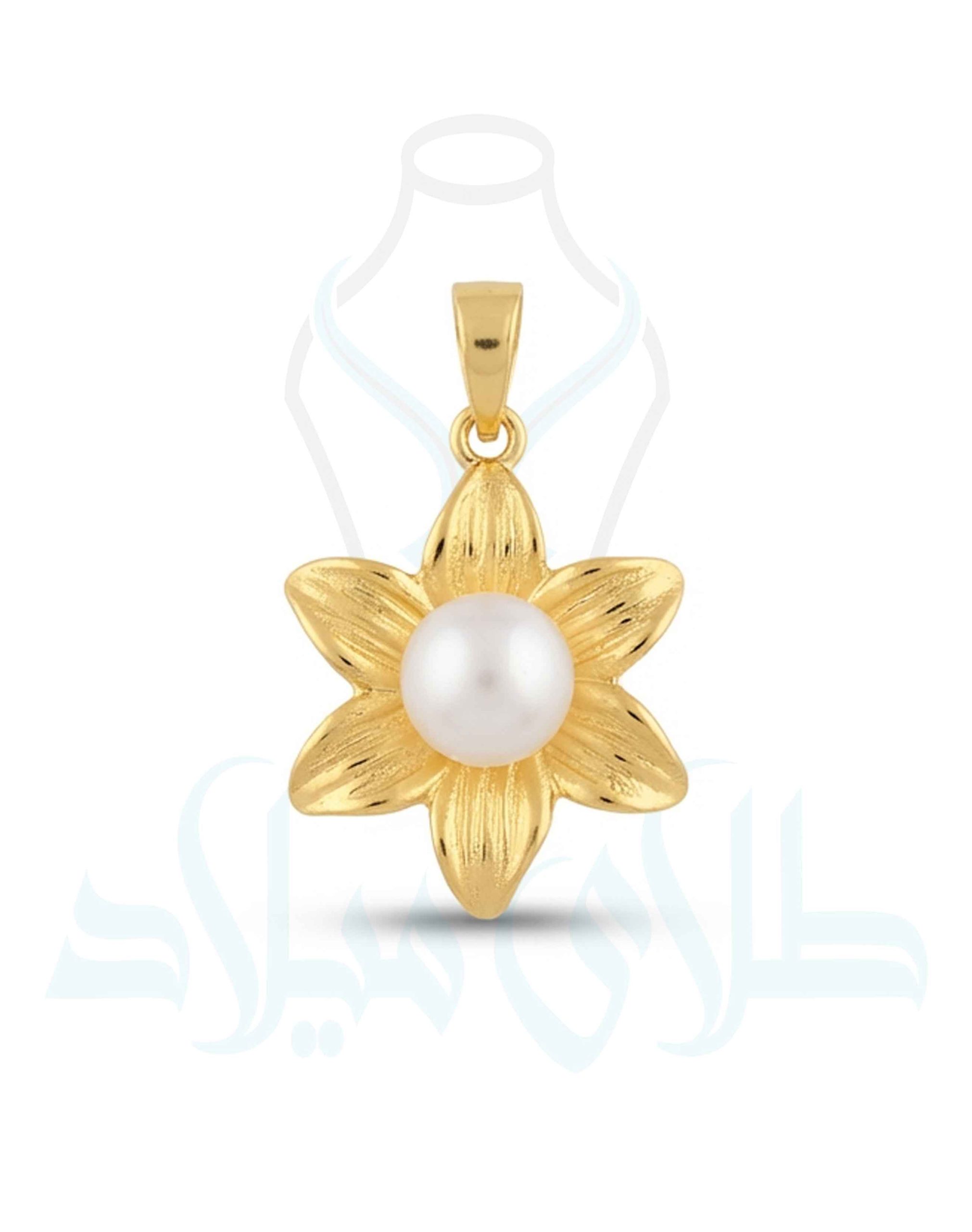 خرید پلاک طلا مرواریدی کد44 از سایت میلادزر