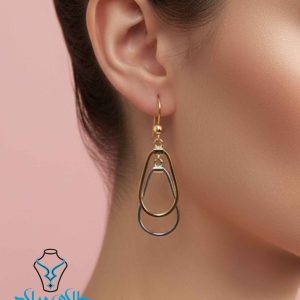 خرید گوشواره آویز طلا کد 29