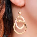 خرید گوشواره آویز رزمین