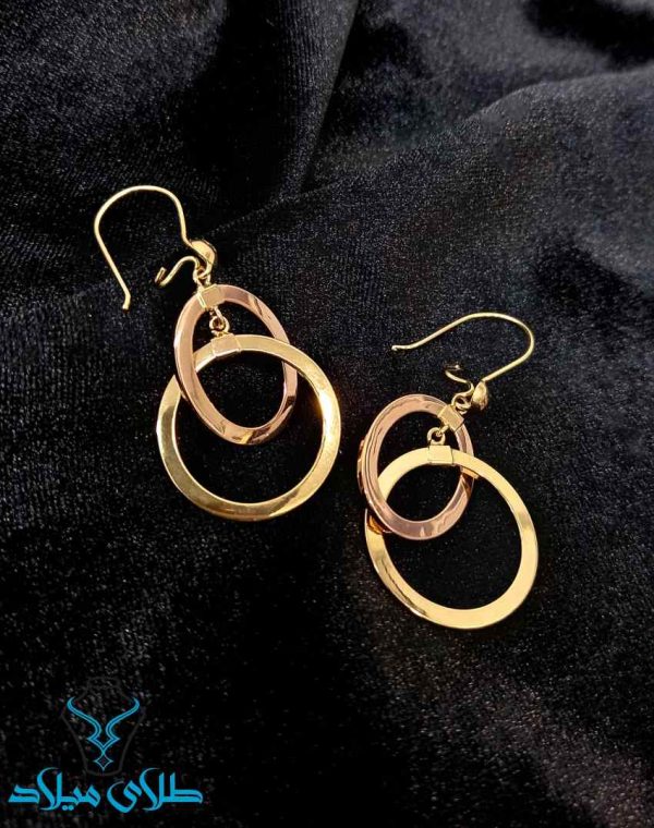 گوشواره آویز رزمین زیبا