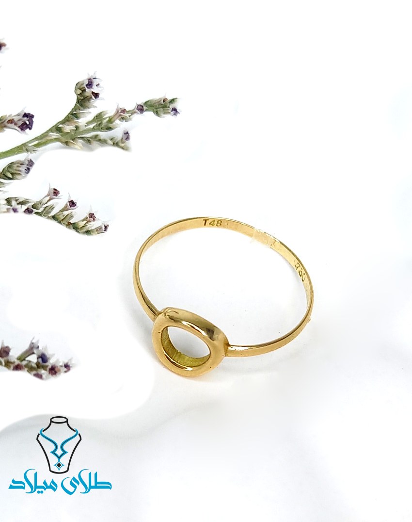 خرید انگشتر طلا کد 120 از میلاد زر