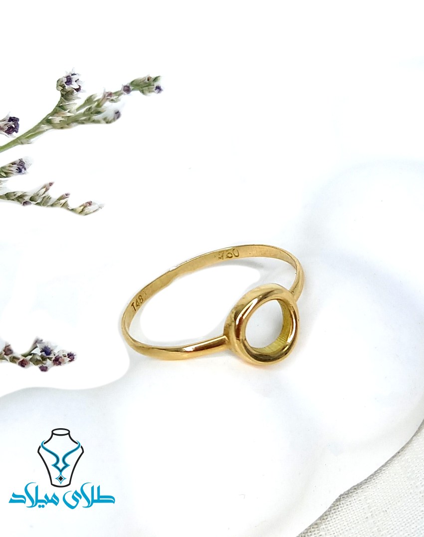 خرید انگشتر طلا کد 120