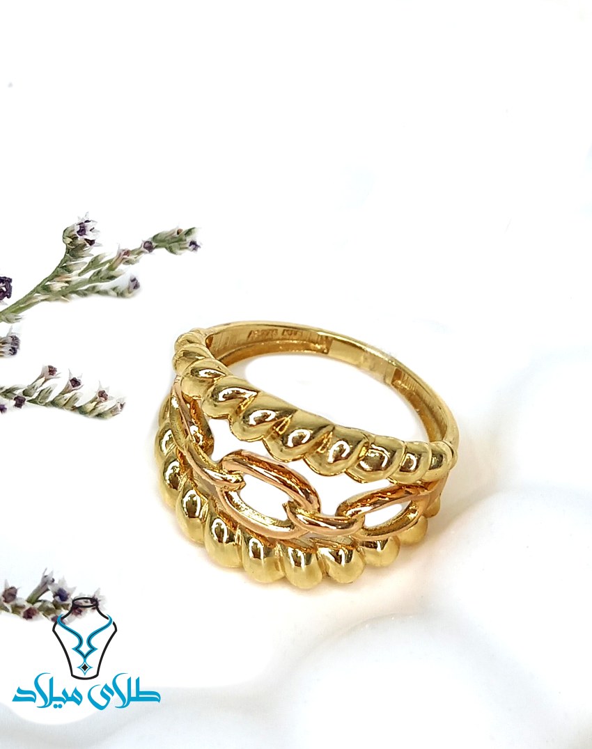 خرید انگشتر طلا کد122 از میلاد زر