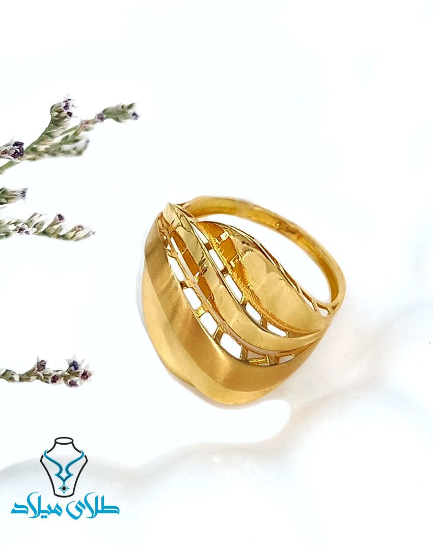 خرید انگشتر طلا گد142 از میلاد زر