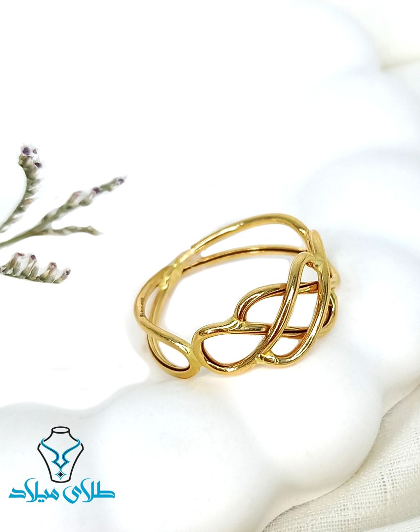 خرید انگشتر طلا کد174 از میلاد زر