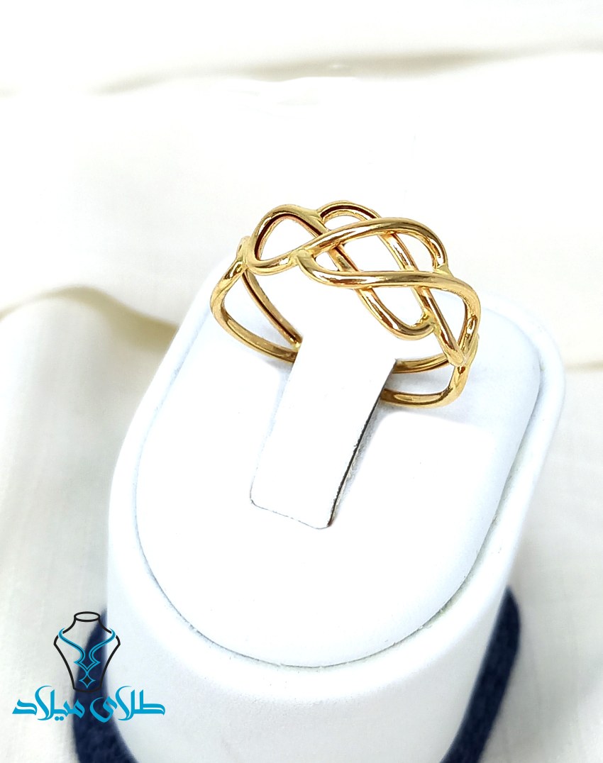 خرید انگشتر طلا کد174 از گالری میلاد زر