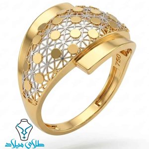 خرید انگشتر طلا کد22 از سایت میلادزر