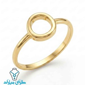 خرید انگشتر طلا کد 120 از سایت میلادزر