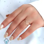 خرید انگشتر طلا کد40 میلادزر