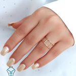 خرید انگشتر کد41 طلای میلاد