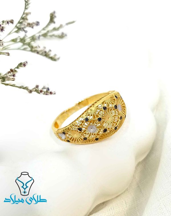 خرید انگشتر طلا کد80 از میلاد زر
