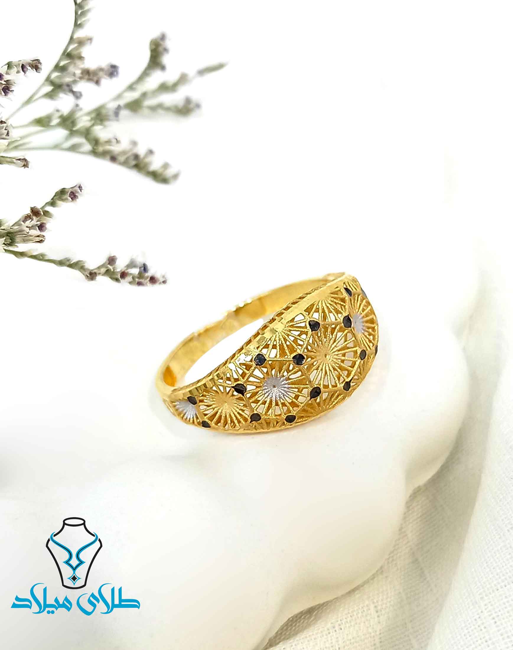 خرید انگشتر طلا کد80 از میلاد زر
