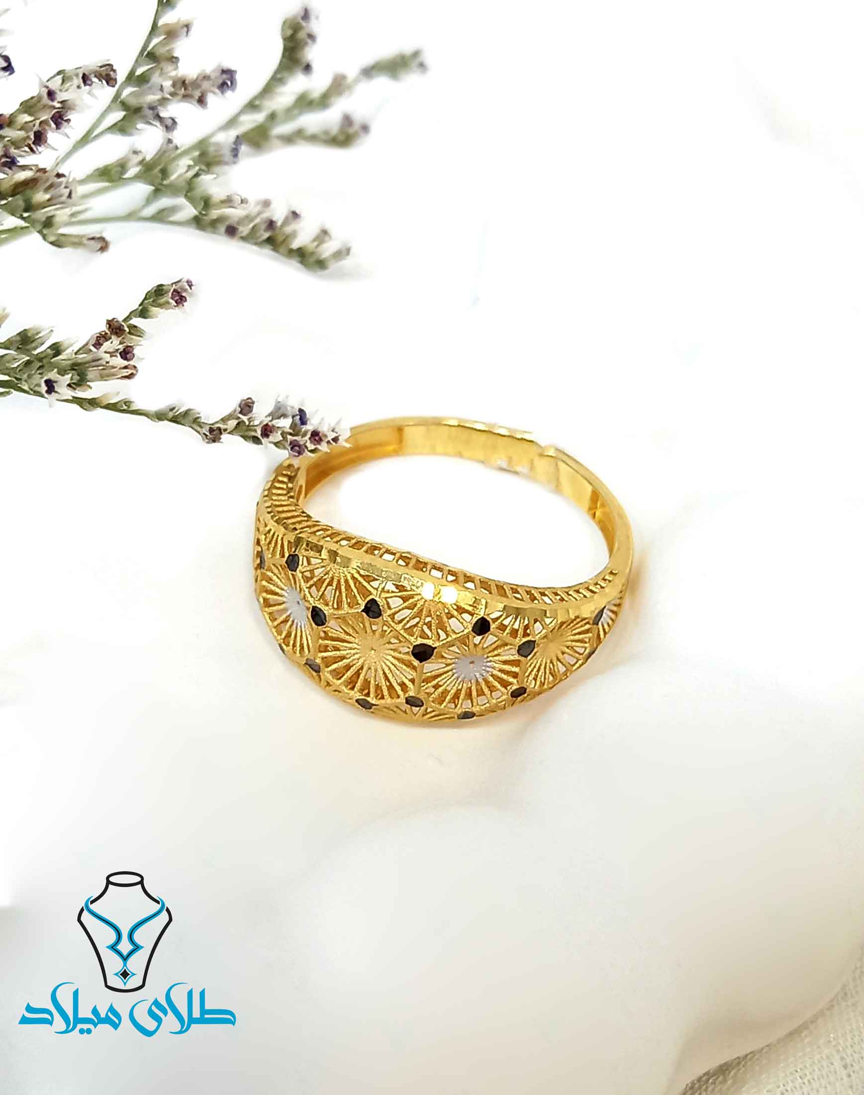 خرید انگشتر طلا کد80