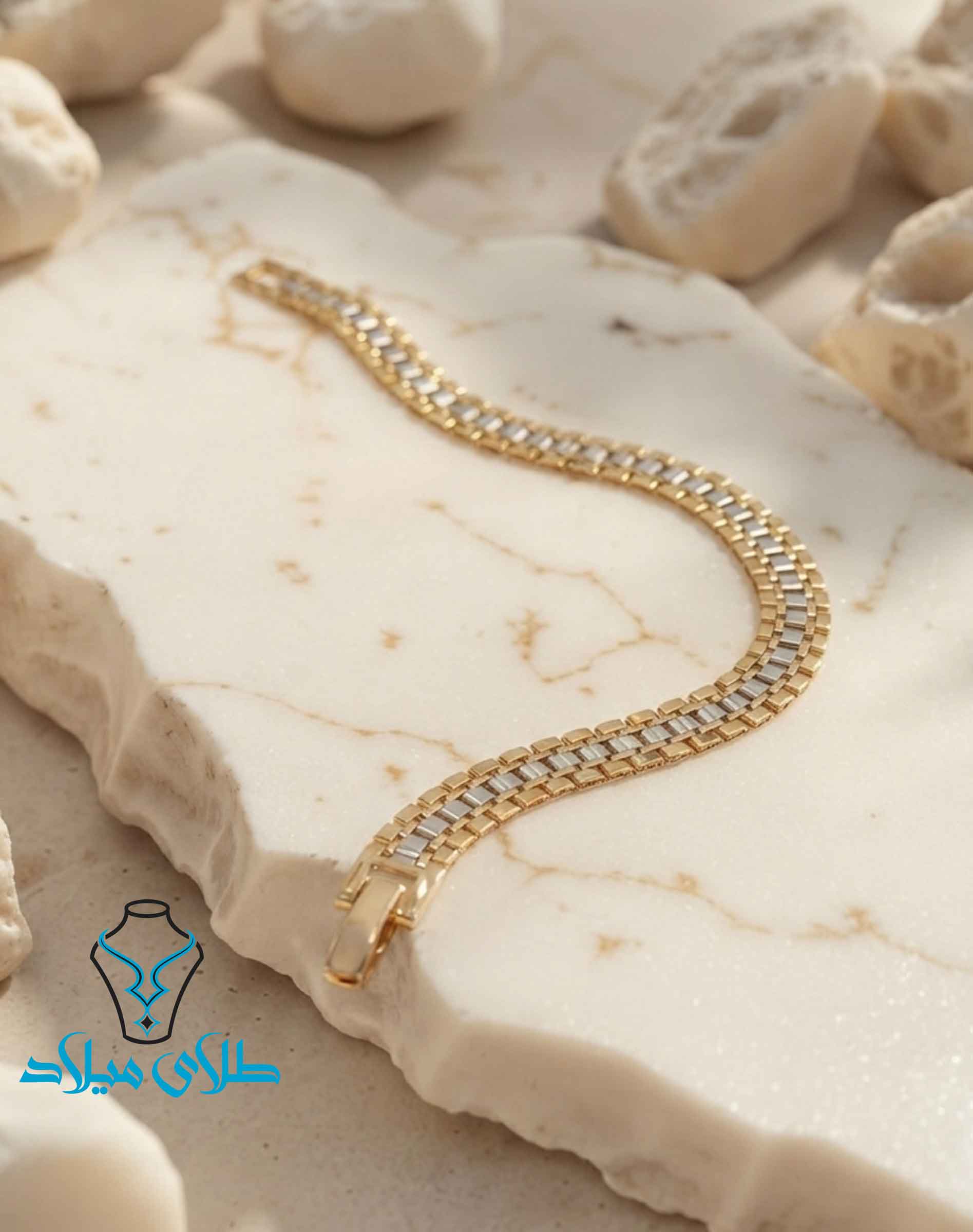 دستبند رولکس طلا کد5 موجود در گالری