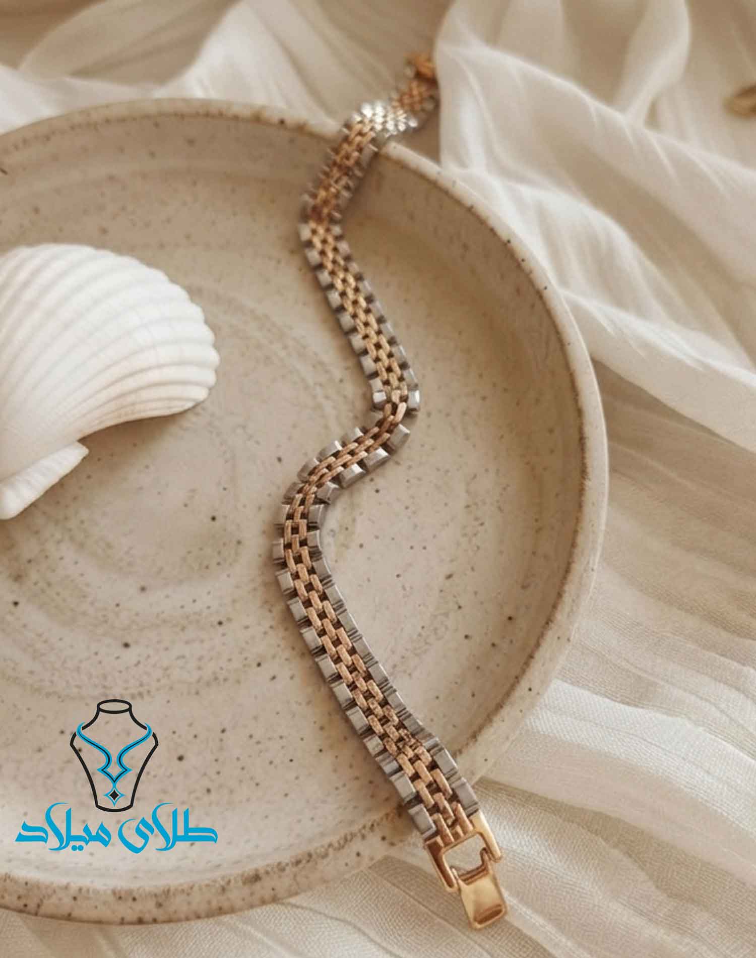 دستبند رولکس طلا کد6 موجود در میلادزر