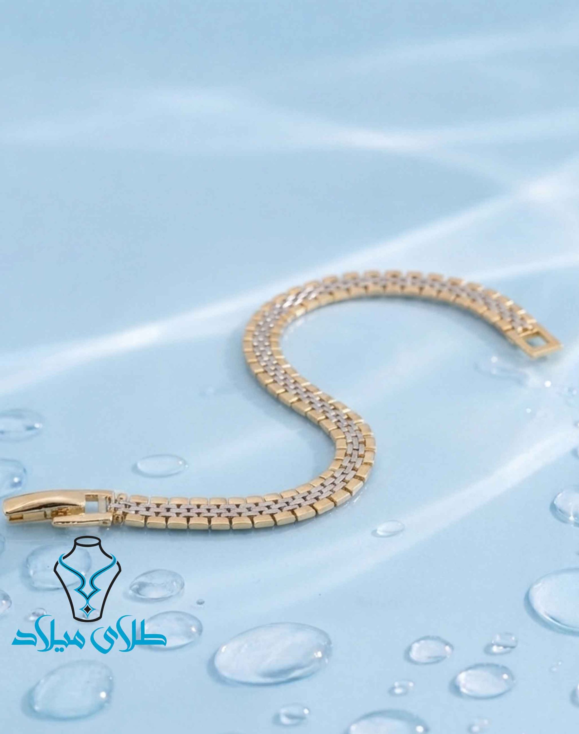دستبند رولکس طلا کد7 طلای میلاد
