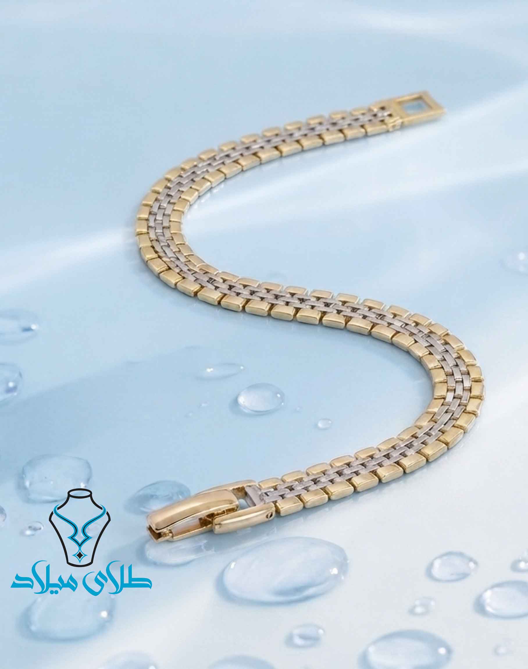 دستبند رولکس طلا کد7 میلادزر گالری
