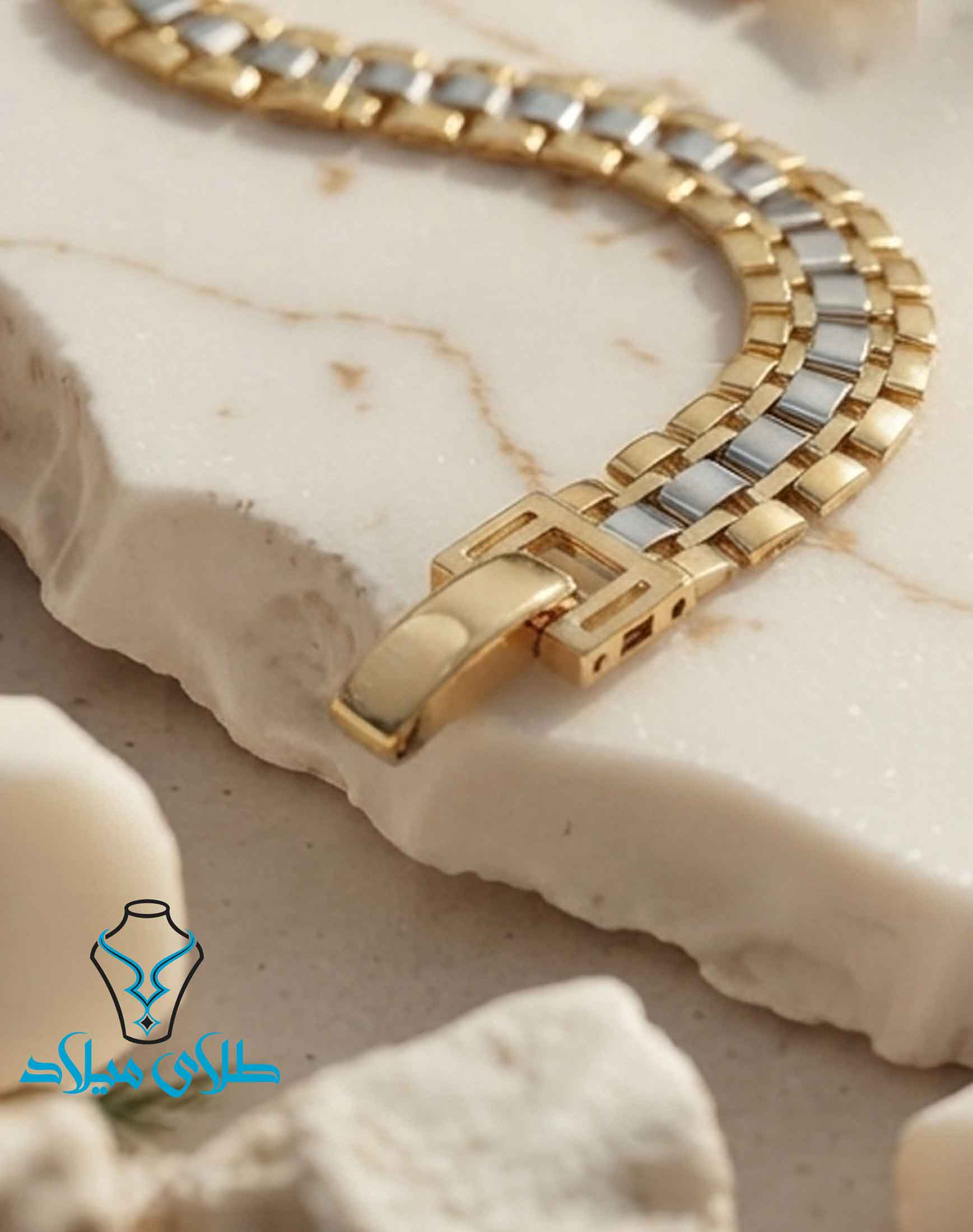 قفل دستبند رولکس طلا کد5
