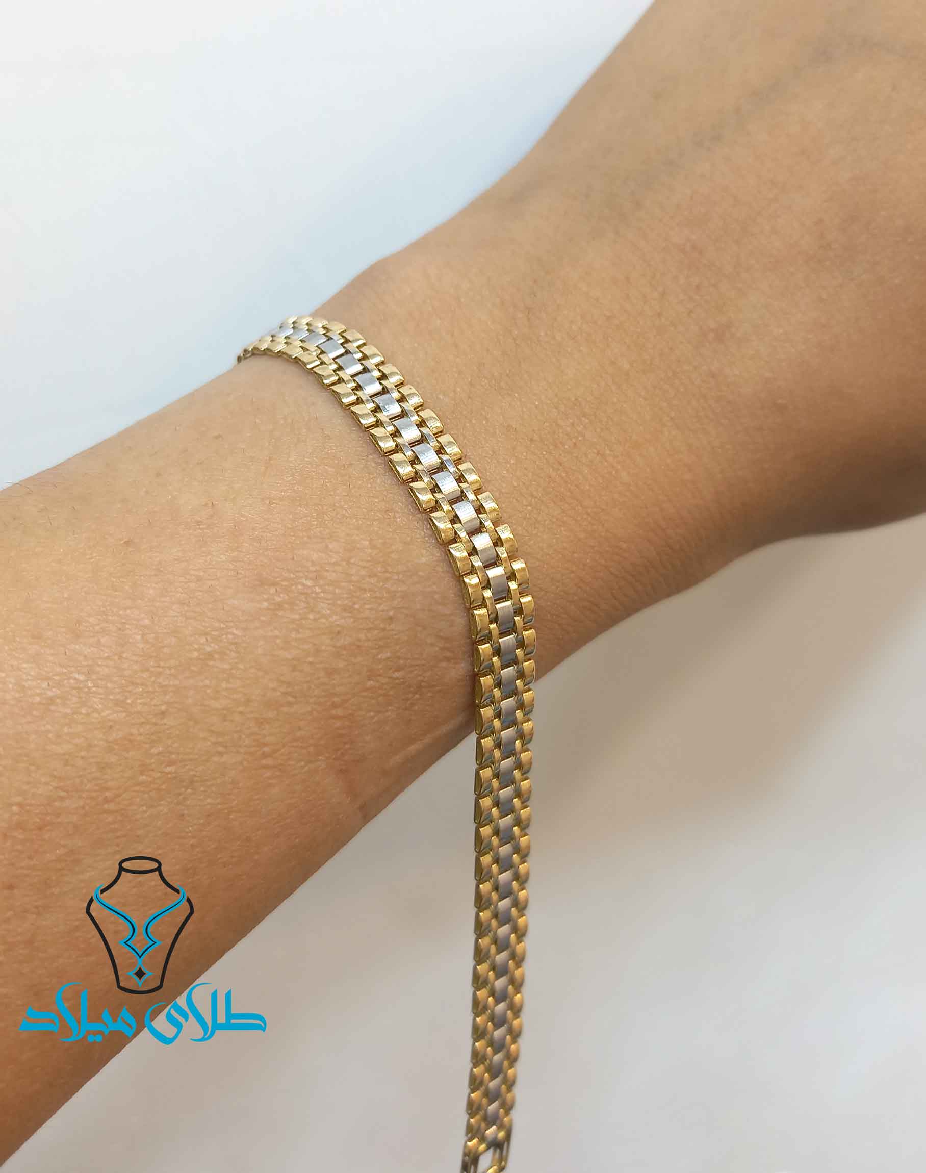 دستبند رولکس طلا کد5 میلادزر