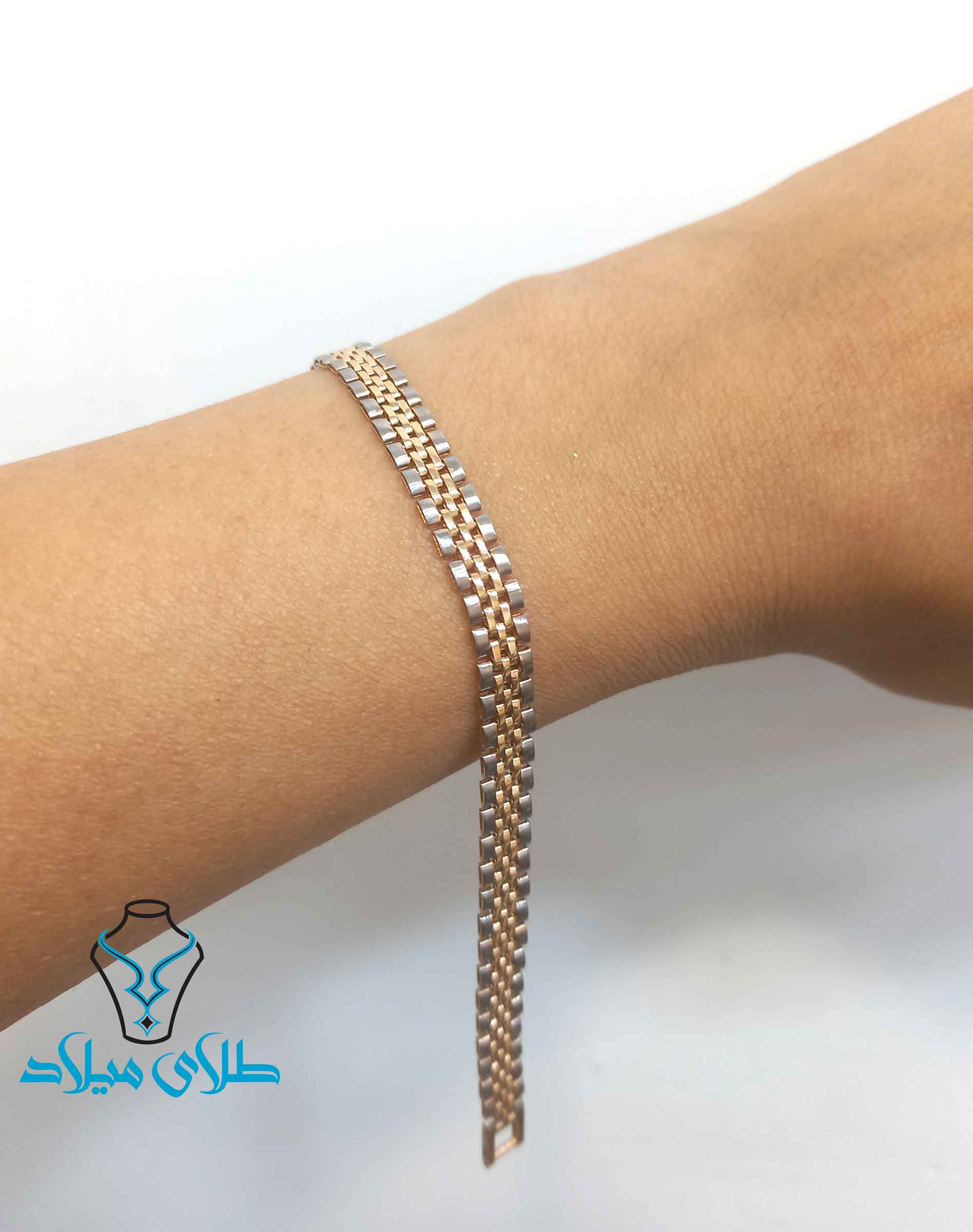 دستبند رولکس طلا کد6 میلادزر