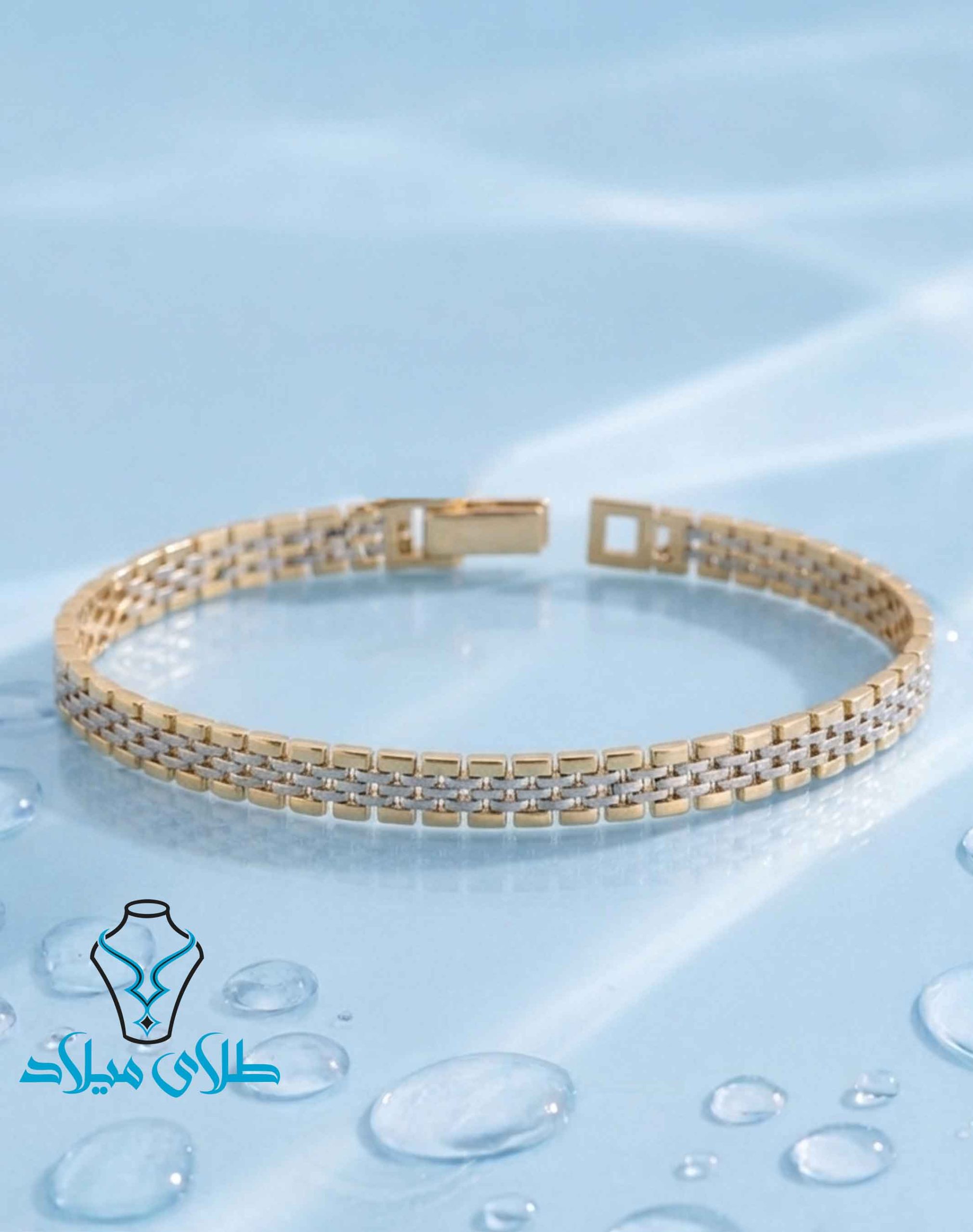 قفل دستبند رولکس طلا کد7