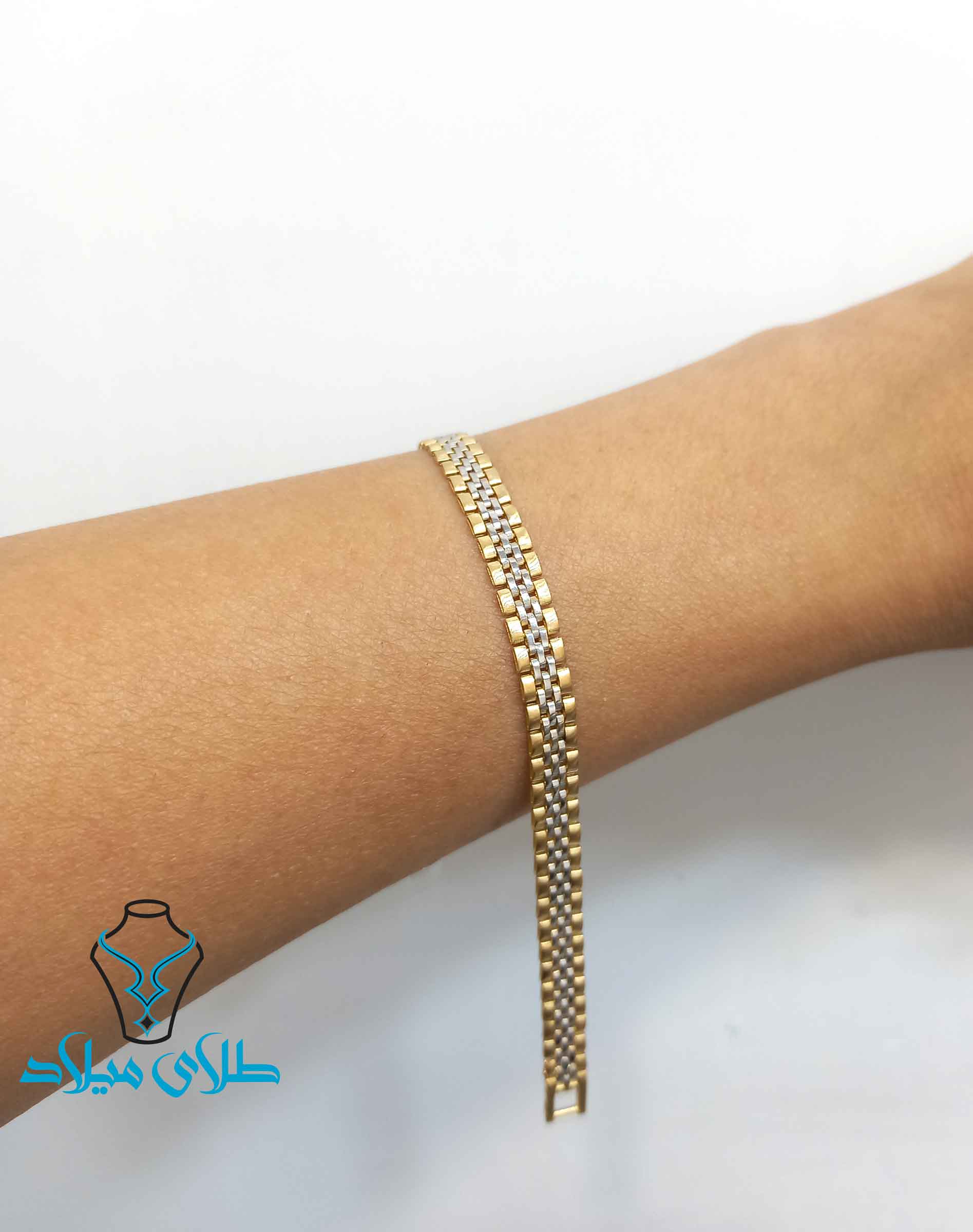 دستبند رولکس طلا کد7 میلادزر