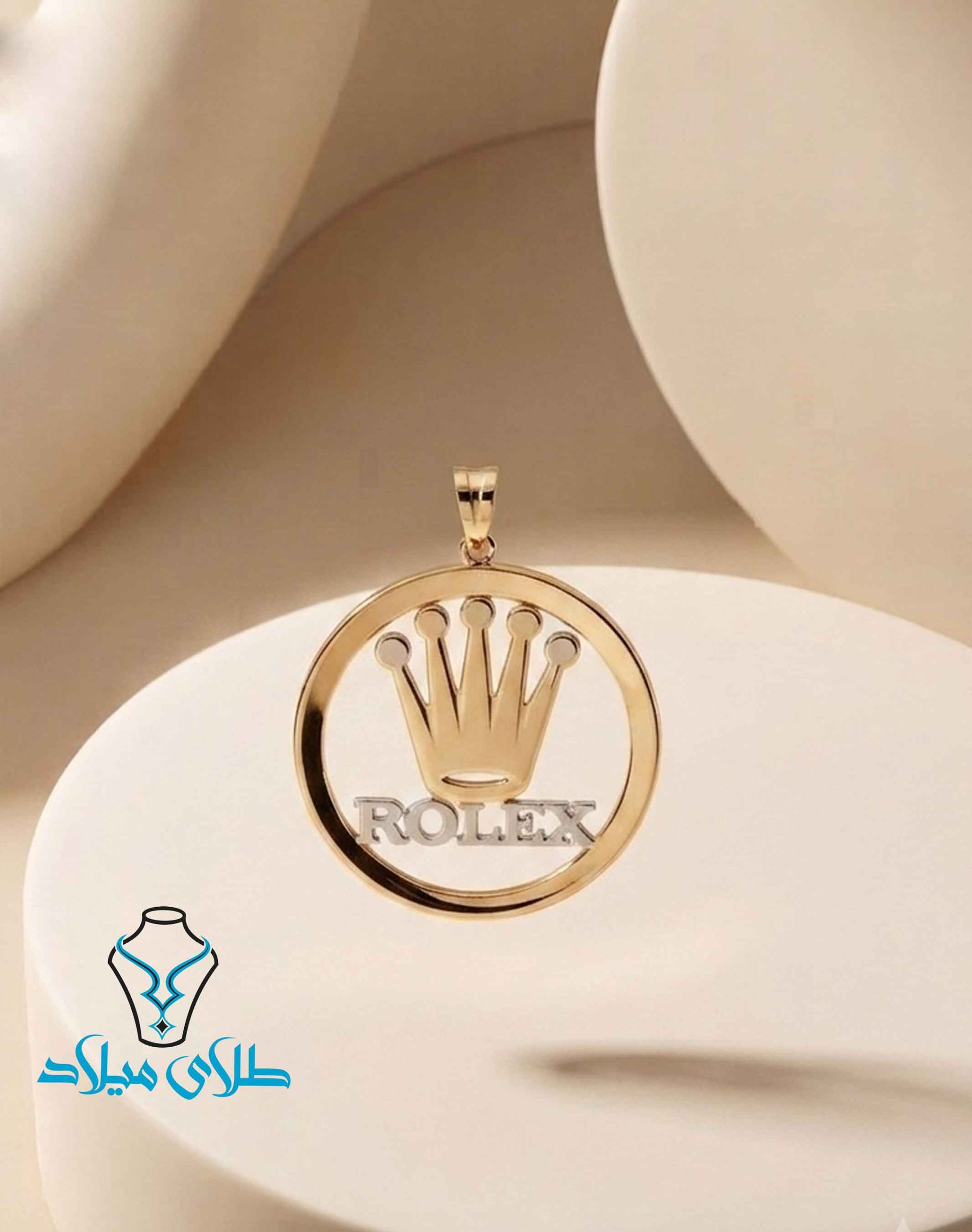 پلاک رولکس طلا کد1 در طلای میلاد