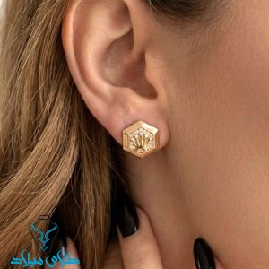 خرید گوشواره میخی رولکس