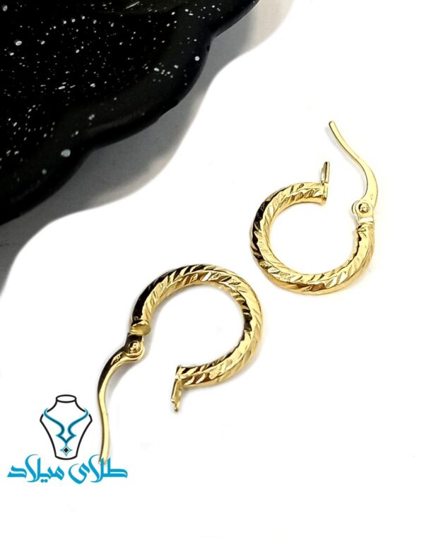 گوشواره حلقه ای سایرا زیبا