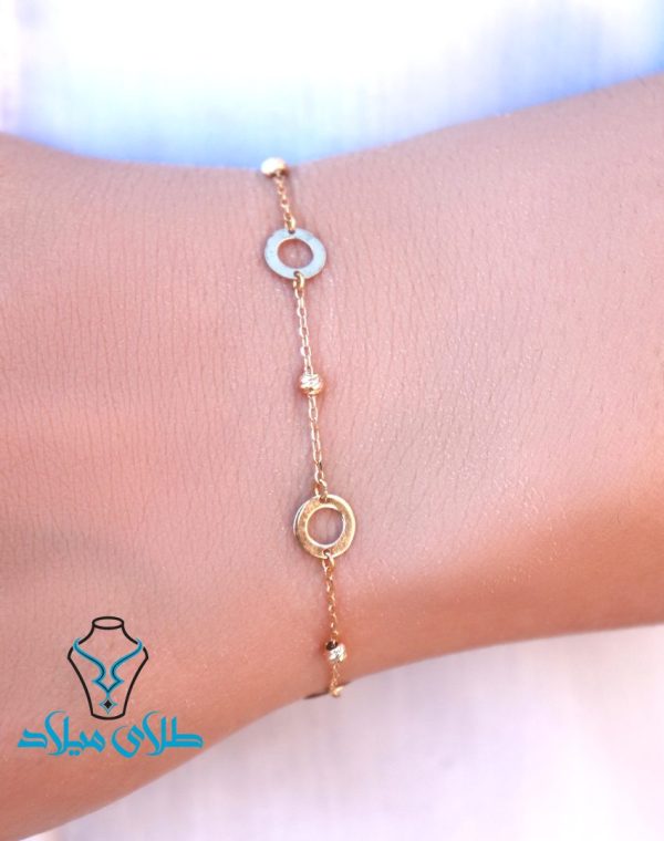 خرید دستبند طلا ساتیرا