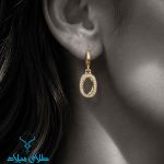 خرید گوشواره آویز طلا سرنا
