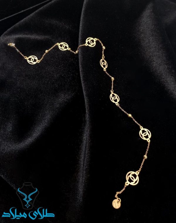 خرید پابند طلا شنل