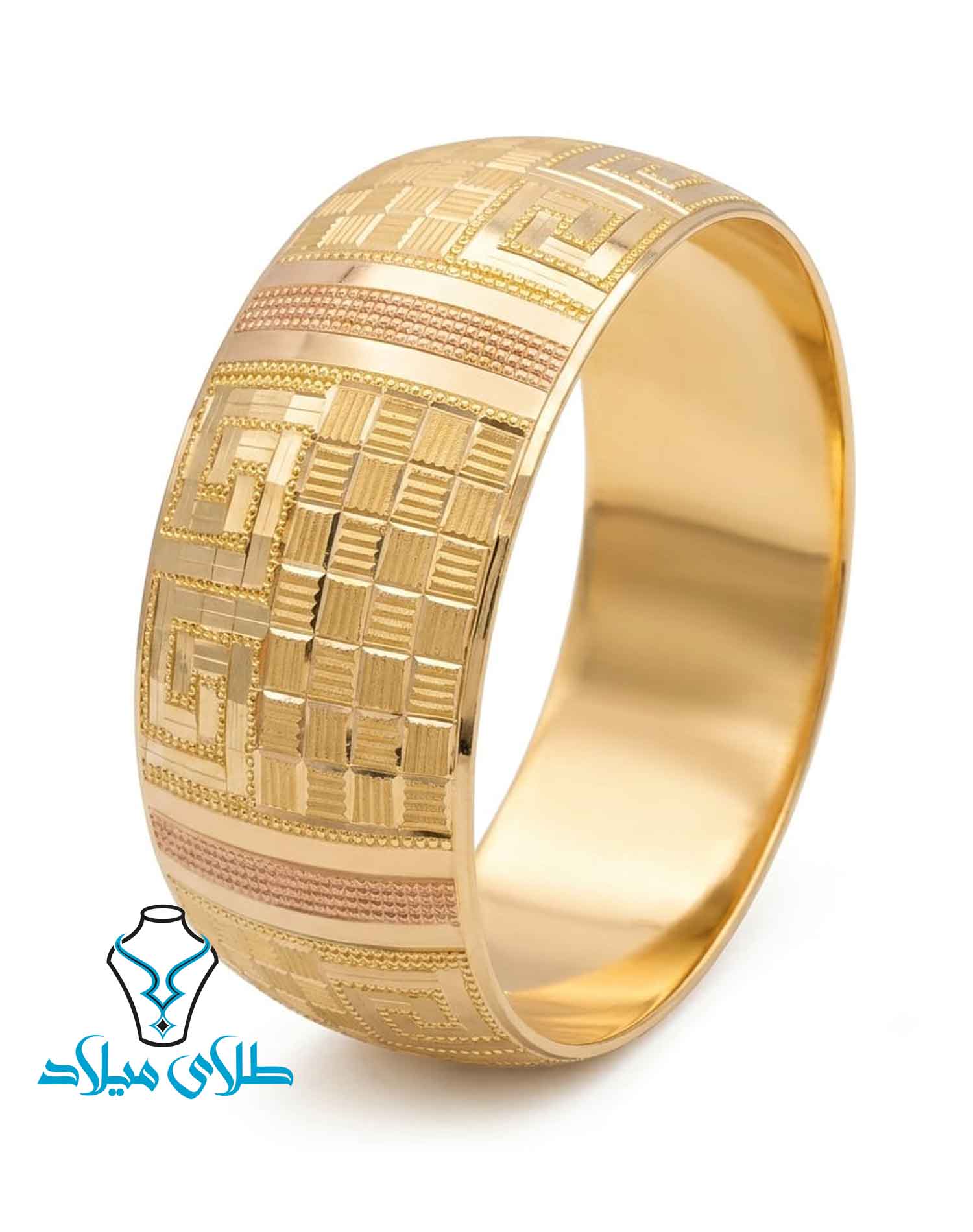 خرید دستبند النگویی طلا شیما