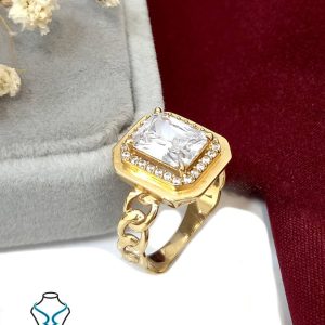 خرید انگشتر طلا سولیتر