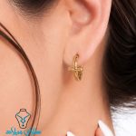 خرید گوشواره حلقه ای طلا سونیا