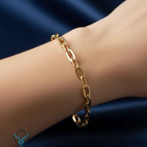 خرید دستبند طلا اسپرت کد55 از طلای میلاد